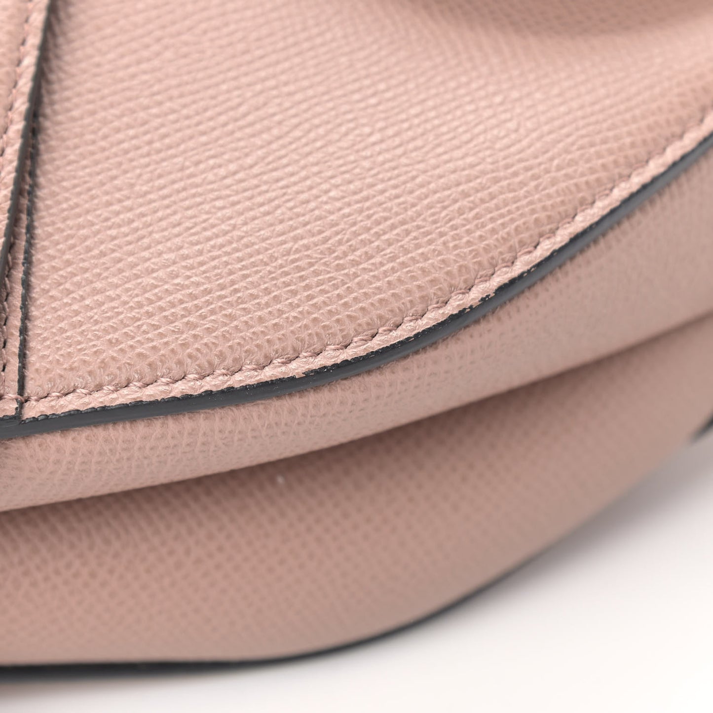 Grained Calfskin Saddle Bag Fard
