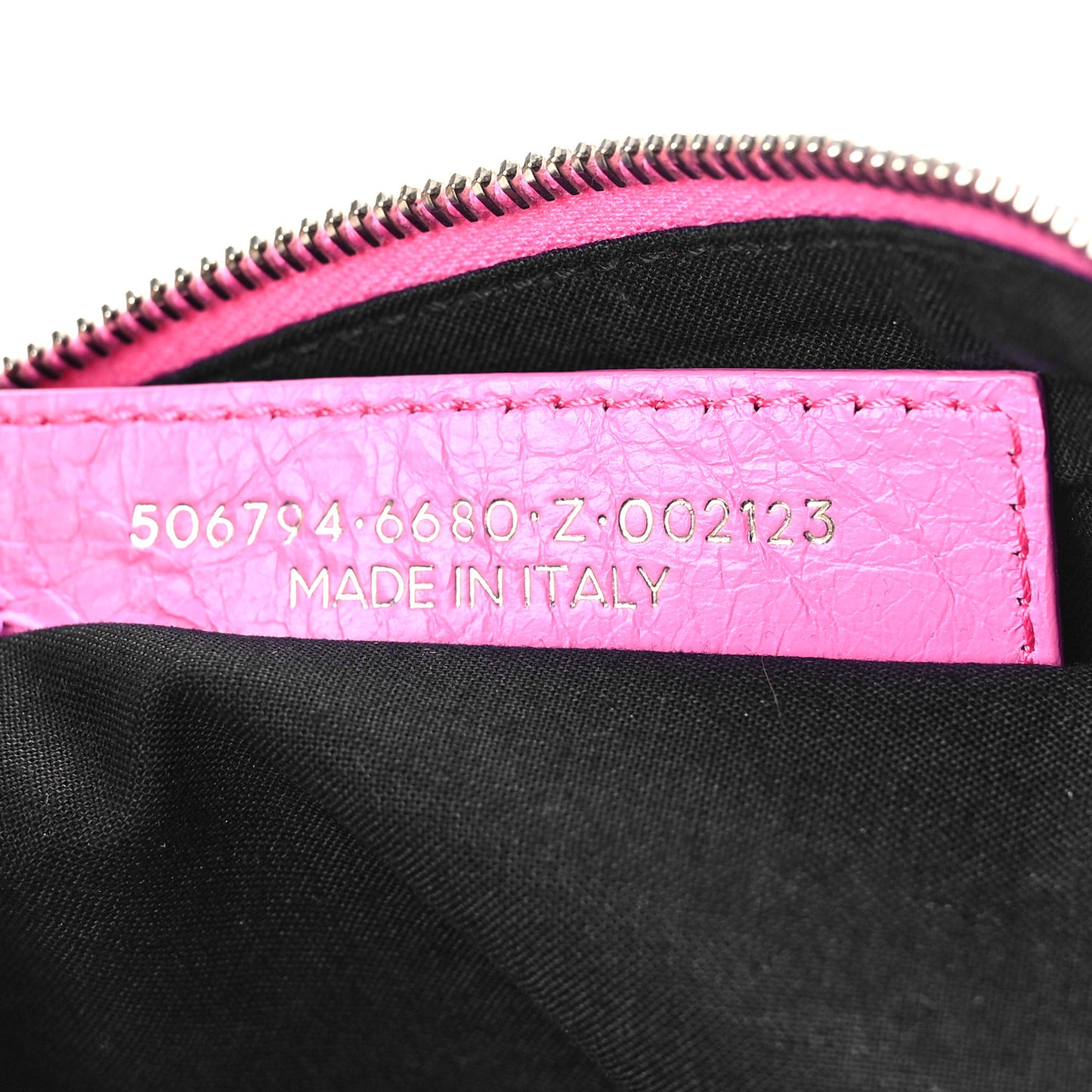 Agneau Arena Allover Logo Pouch Rose Bonbon Black