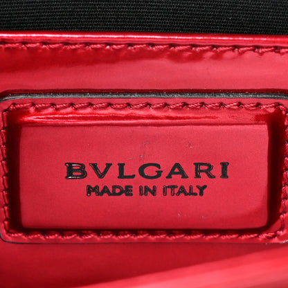 Bulgari Patent Serpenti Forever Crossbody Red 6 of 10