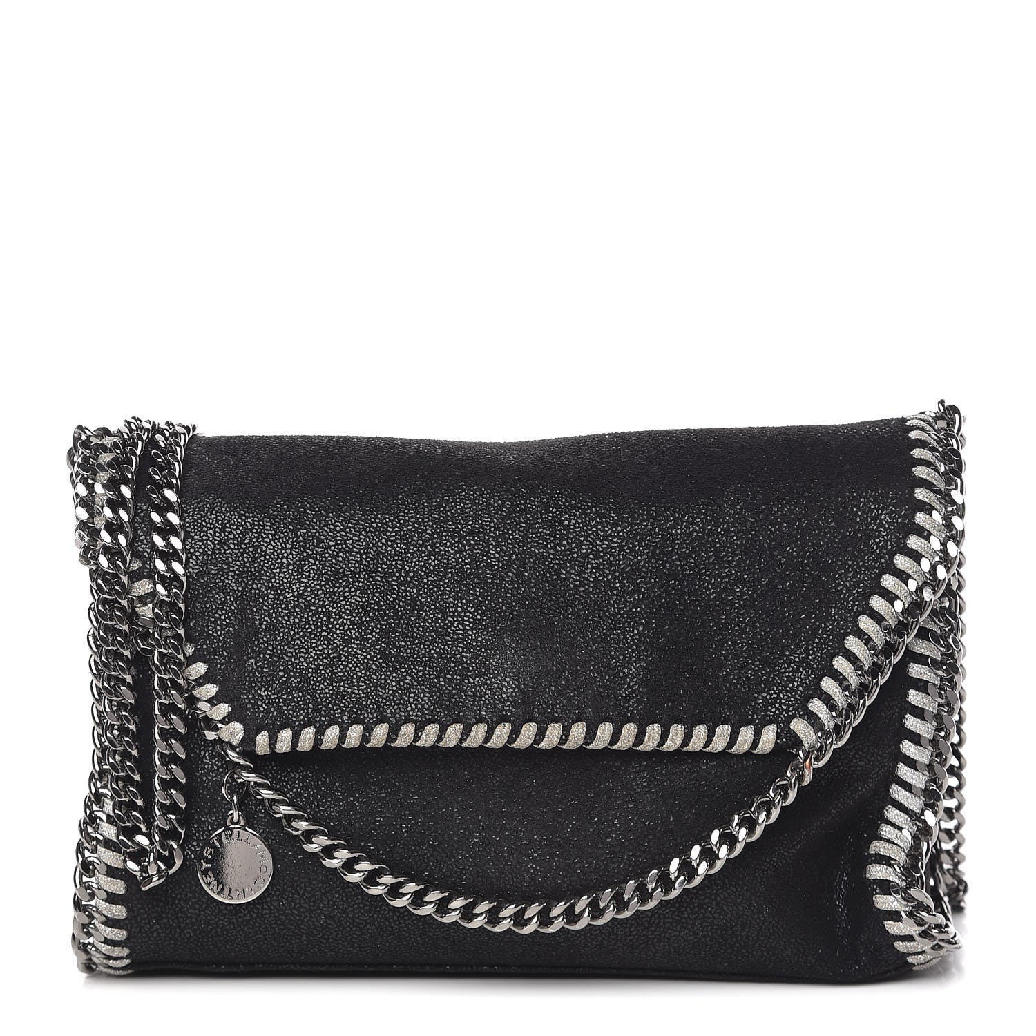 Stella McCartney Shaggy Deer Mini Falabella Black 1 of 11