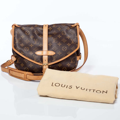 Louis Vuitton Monogram Saumur 30 9 of 9
