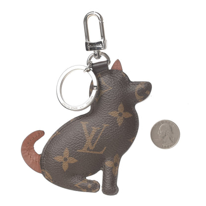 Louis Vuitton Monogram Dog Bag Charm Key Holder 2 of 4