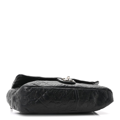 Chanel Calfskin Embossed Large Lucky Symbols Flap Black 4 of 10