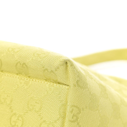 Gucci Nylon Monogram Small Hobo Yellow 9 of 11