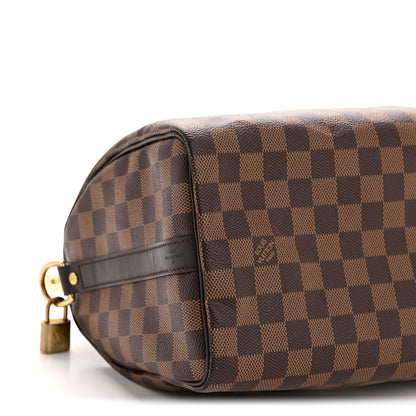 Louis Vuitton Damier Ebene Speedy Bandouliere 25 9 of 13