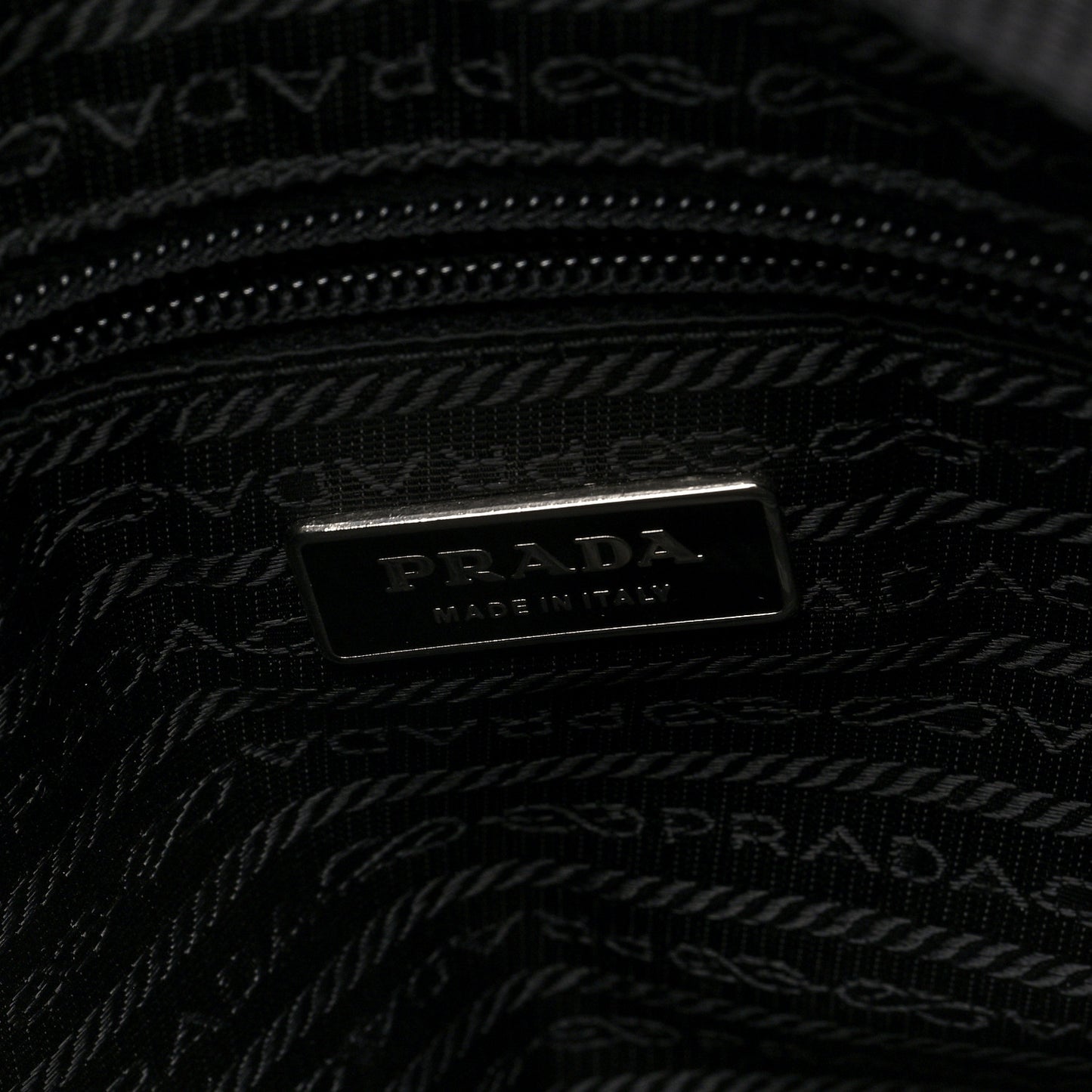 Nylon Vela Sling Messenger Bag Black