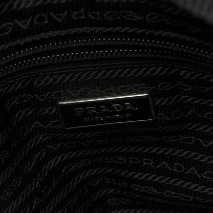 Prada Nylon Vela Sling Messenger Bag Black 6 of 9