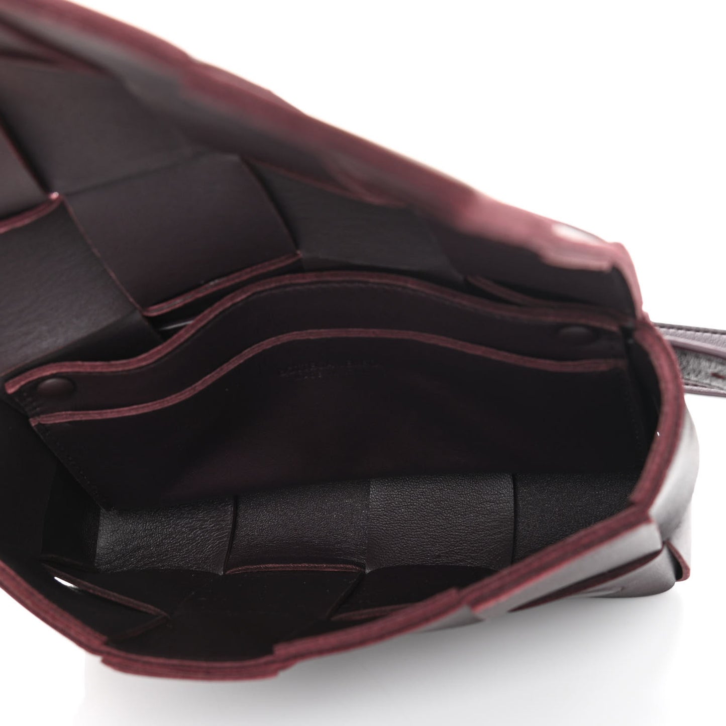 Nappa Maxi Intreccio The Belt Cassette Bag Grape
