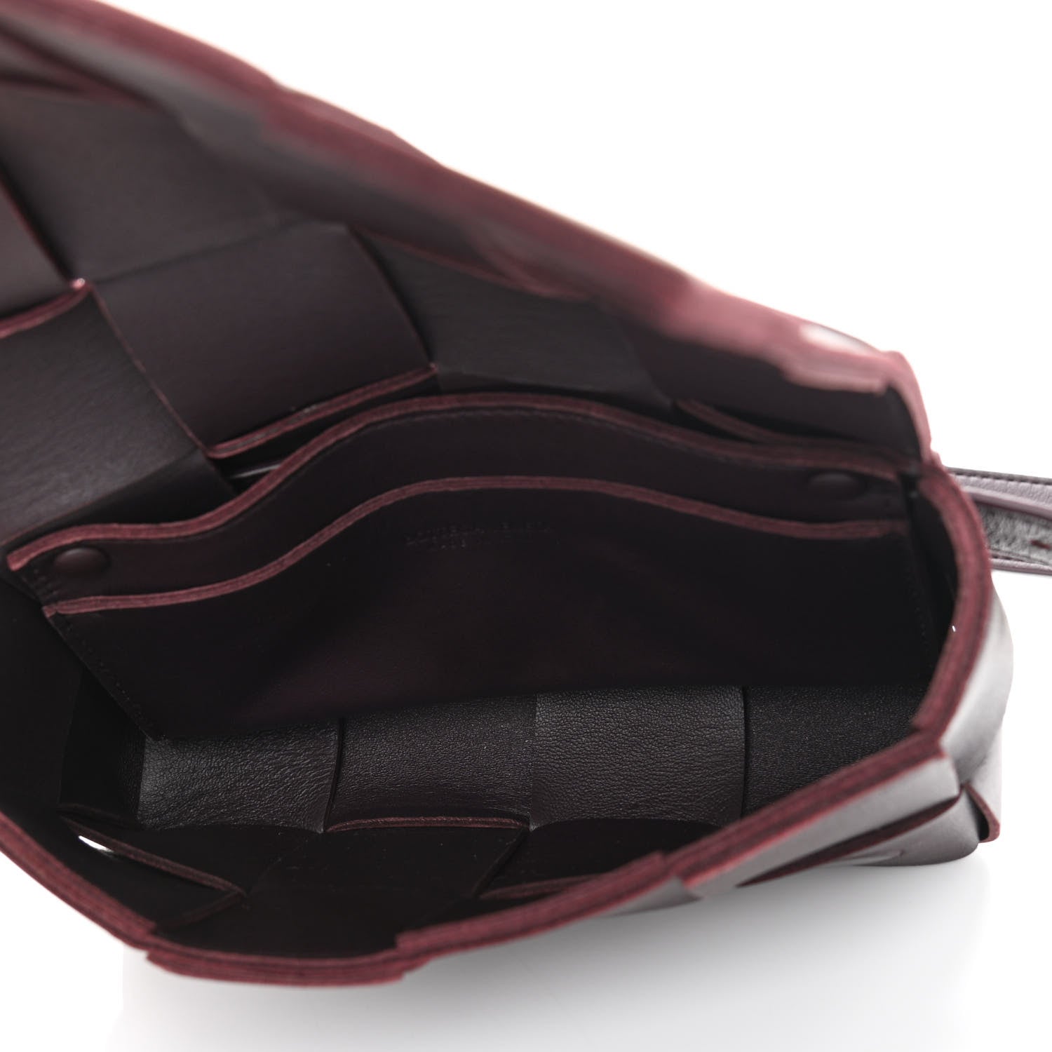 Bottega Veneta Nappa Maxi Intreccio The Belt Cassette Bag Grape 5 of 9