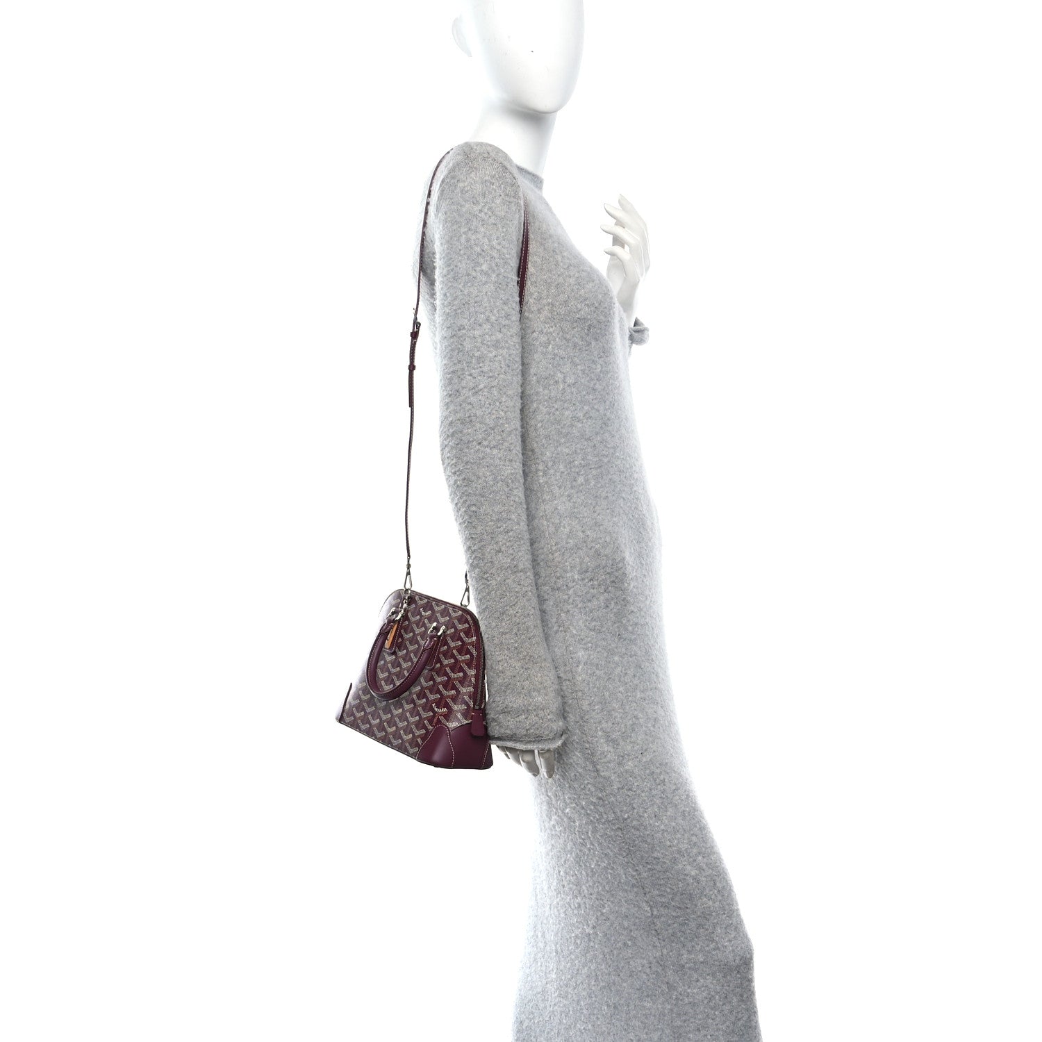 Goyard Goyardine Mini Vendome Burgundy 2 of 9
