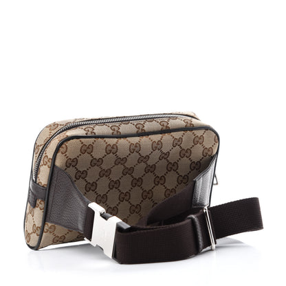Gucci Monogram Belt Bag Dark Brown 3 of 10