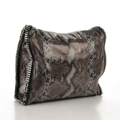 Stella McCartney Eco Python Big Falabella Tote Dark Grey 3 of 8