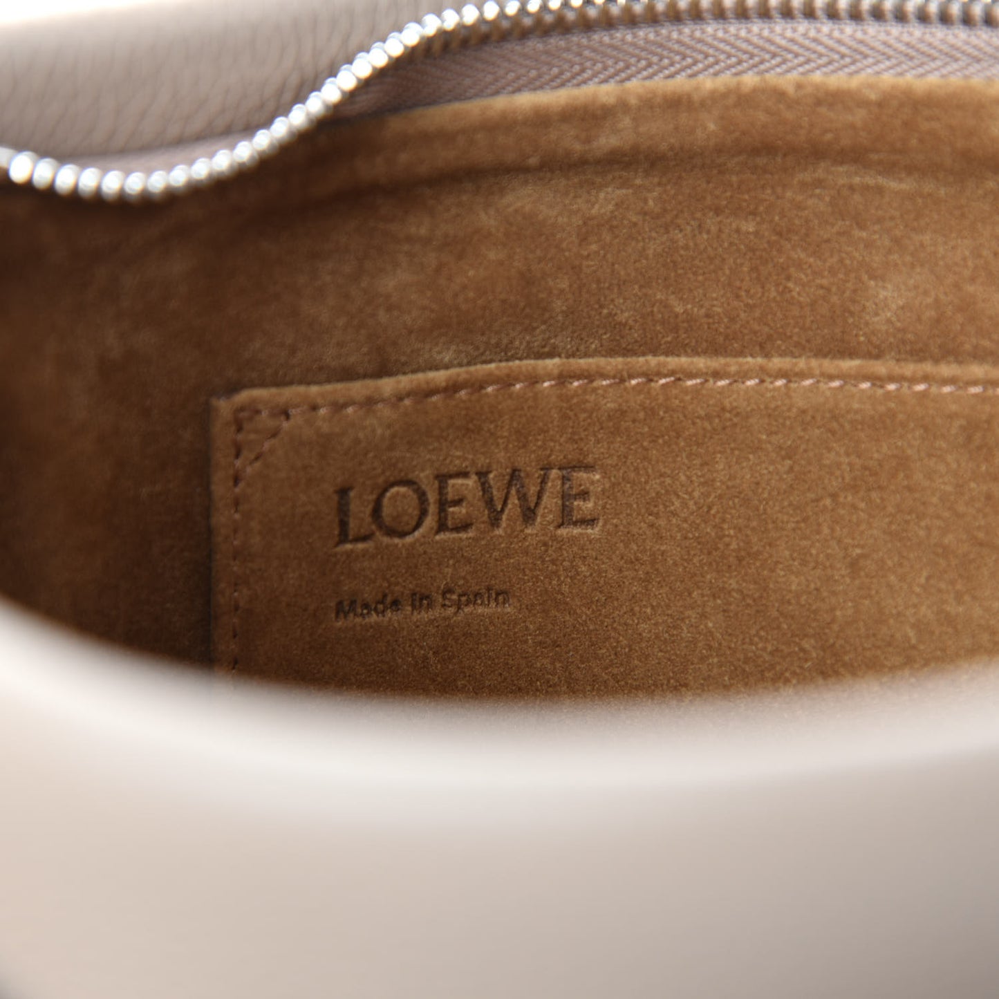 Grained Calfskin Small Missy Bag Sand