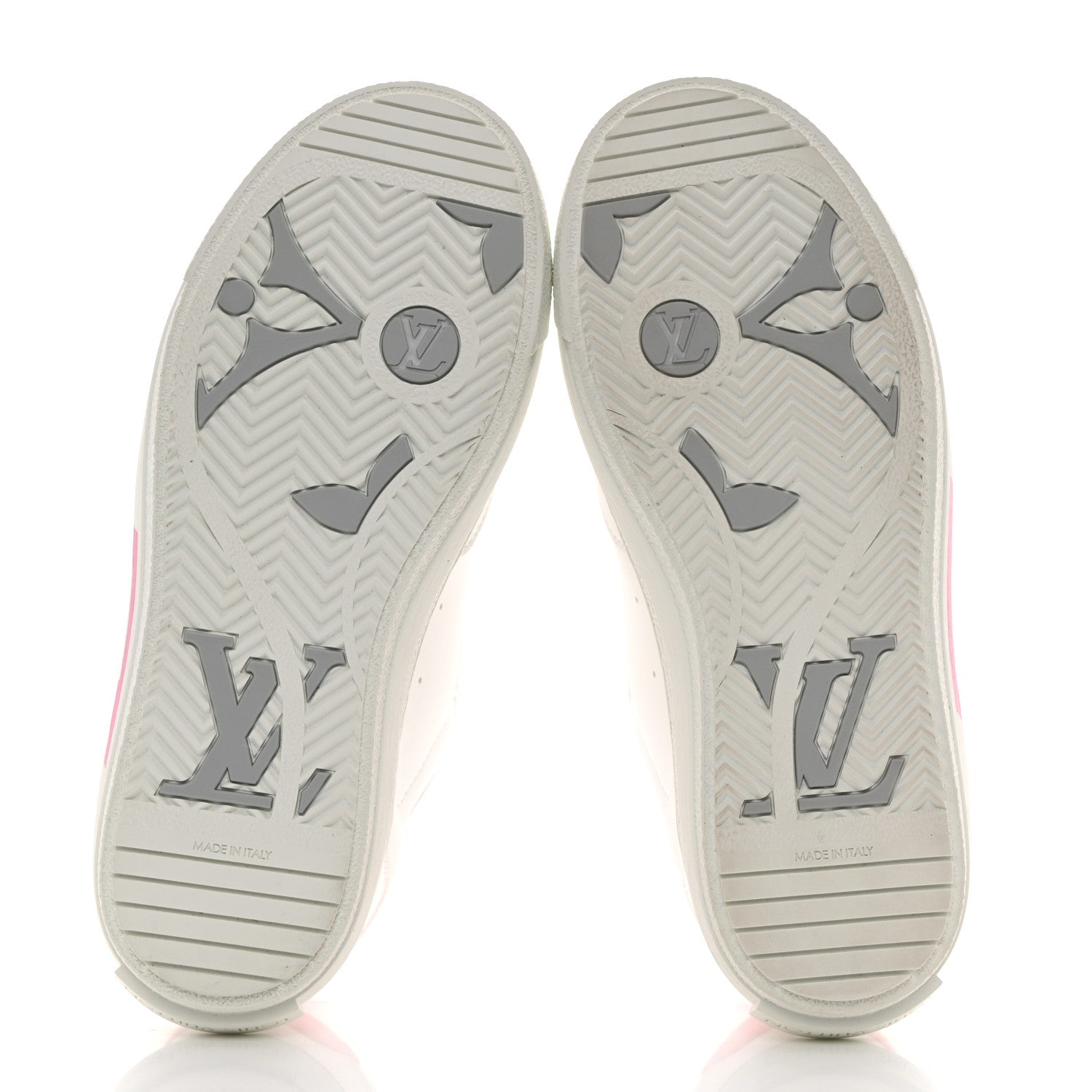 Louis Vuitton Calfskin Charlie Sneaker 37 White Rose Clair 5 of 8