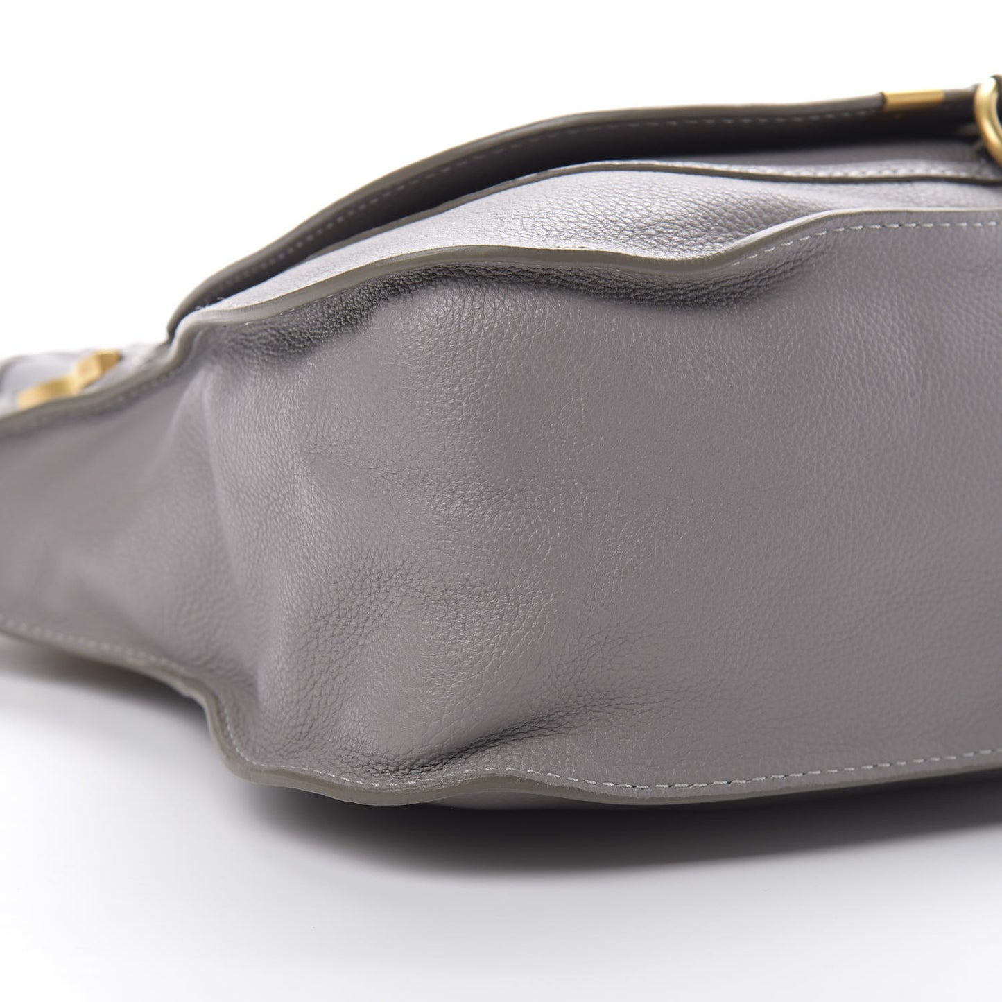 Calfskin Medium Marcie Satchel Cashmere Grey
