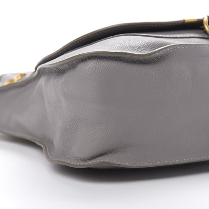 Chloe Calfskin Medium Marcie Satchel Cashmere Grey 9 of 11