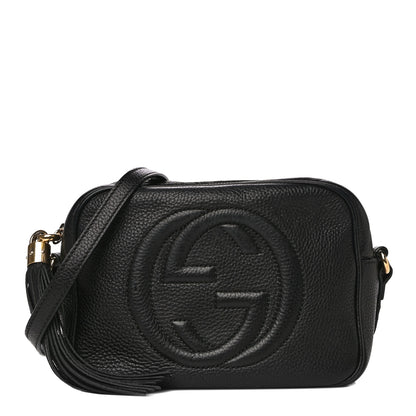 Gucci Pebbled Calfskin Small Soho Disco Bag Black 1 of 15