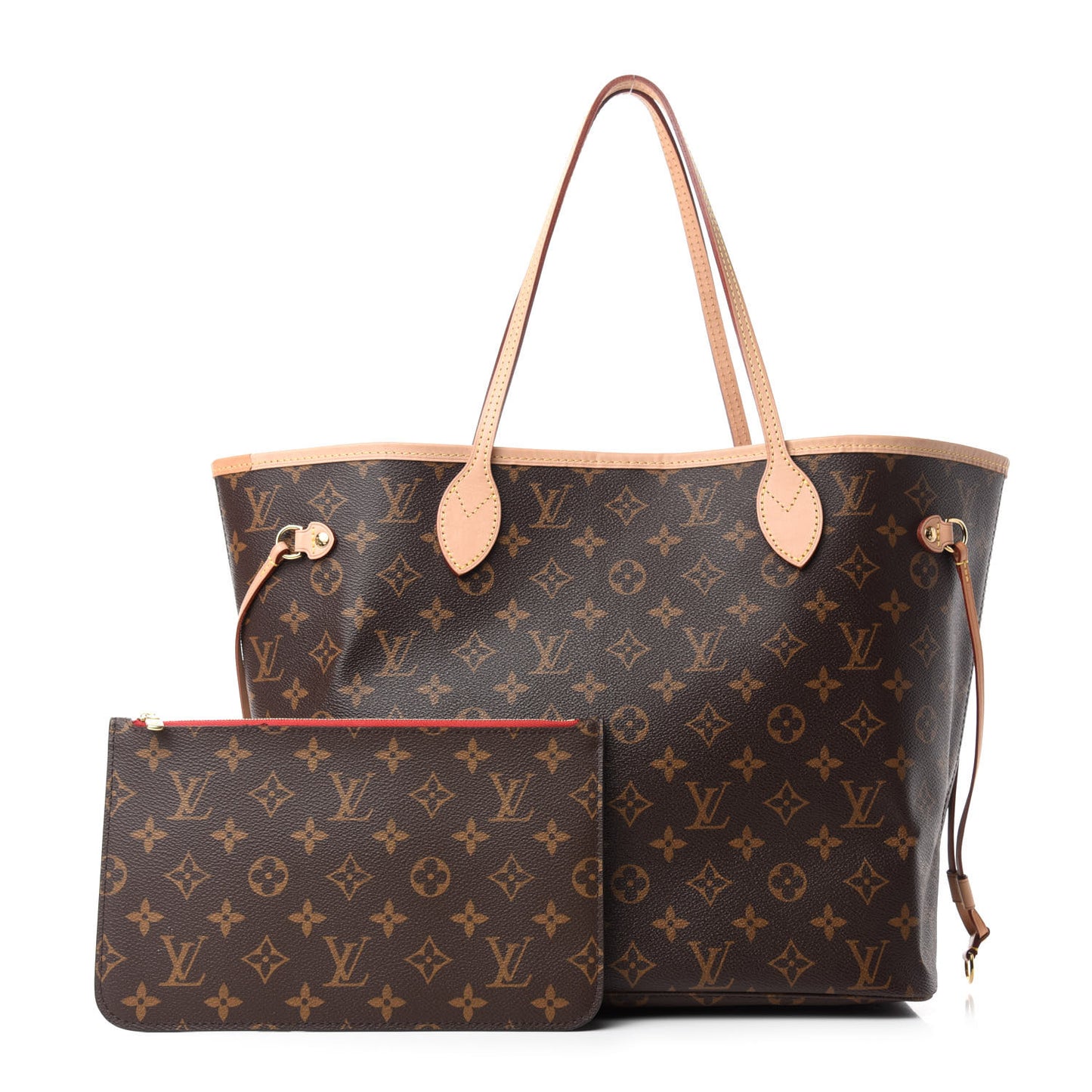 Monogram Neo Neverfull MM Cherry