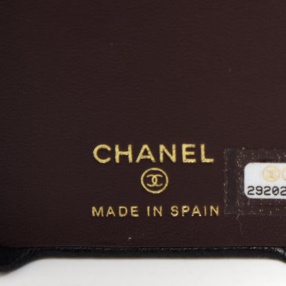 Chanel Caviar Quilted iPhone X Coco Tech Case Black 6 of 7