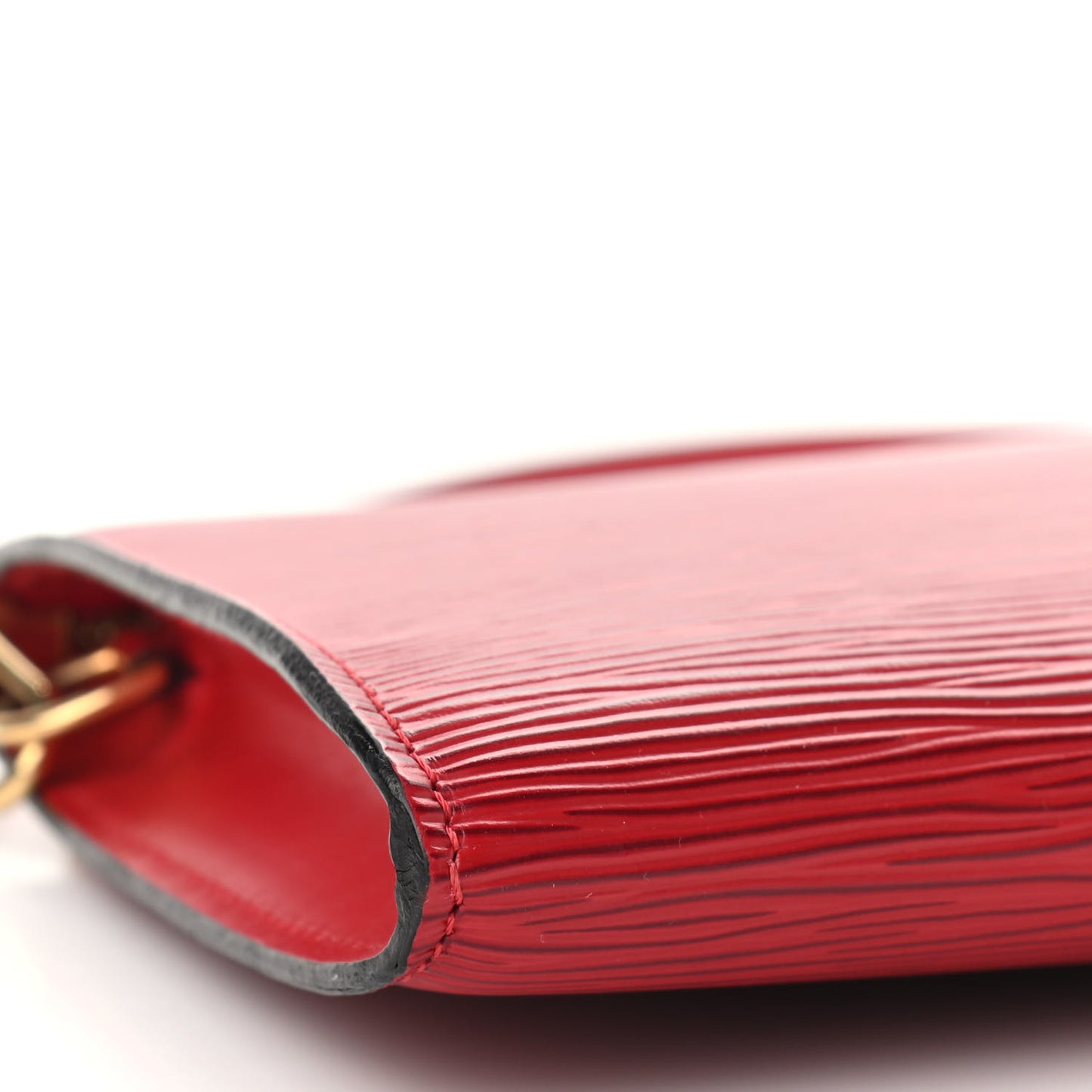 Epi Pochette Accessories 24 Castillan Red