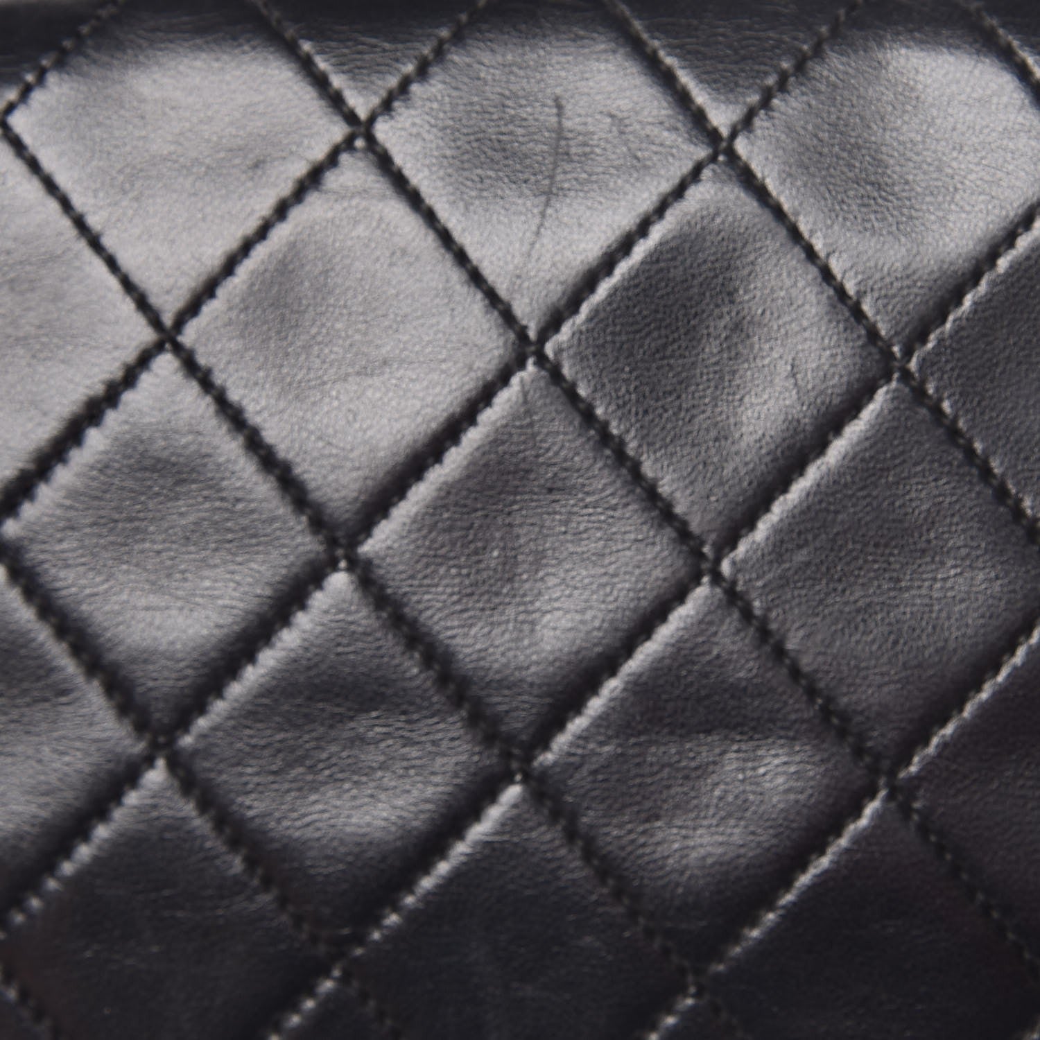 Chanel Lambskin Quilted Medium Bijoux Chain Double Flap Black 9 of 18