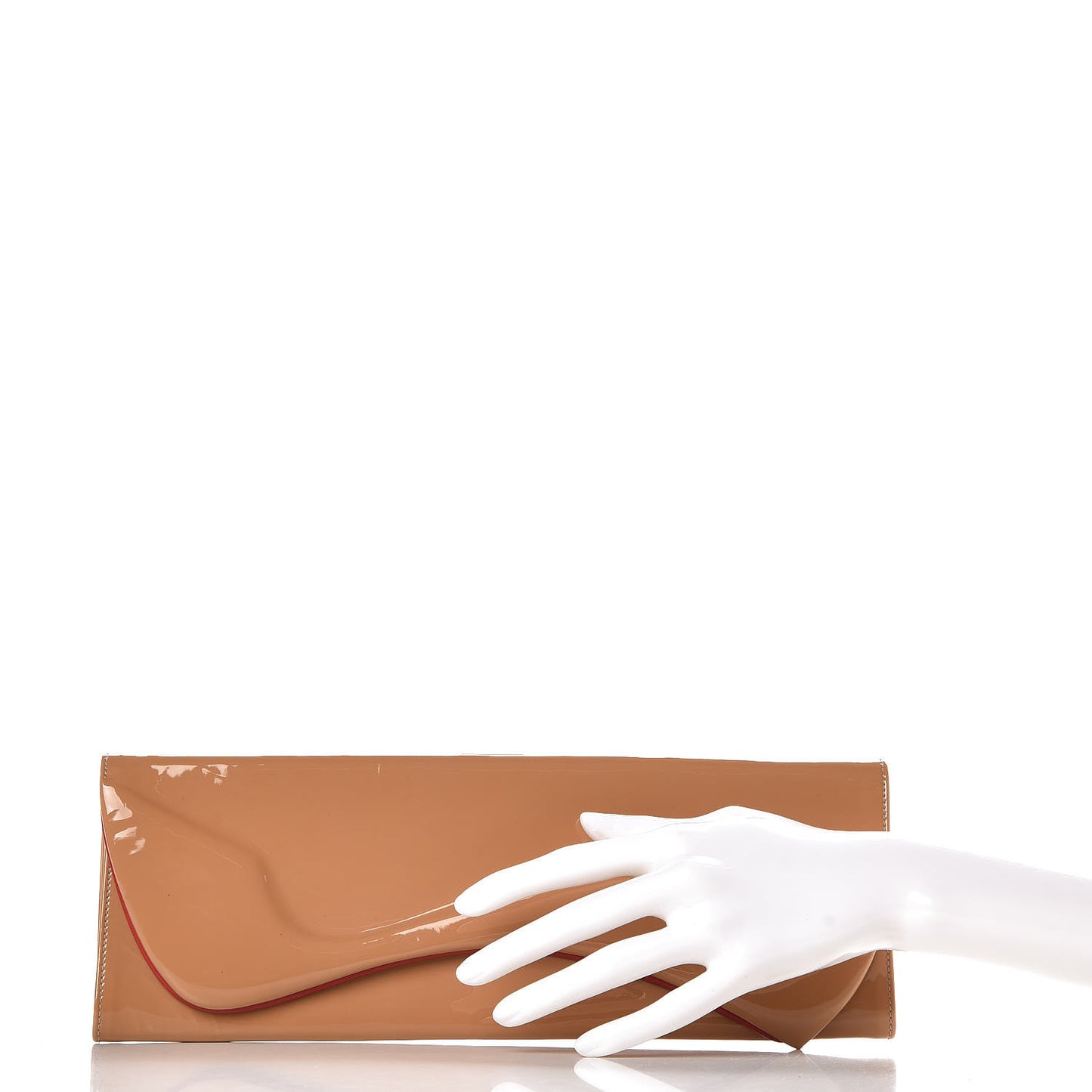 Patent Pigalle Clutch Nude