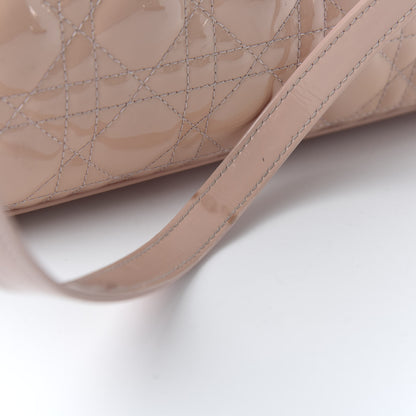 Christian Dior Patent Cannage Large Lady Dior Light Pink 11 of 12