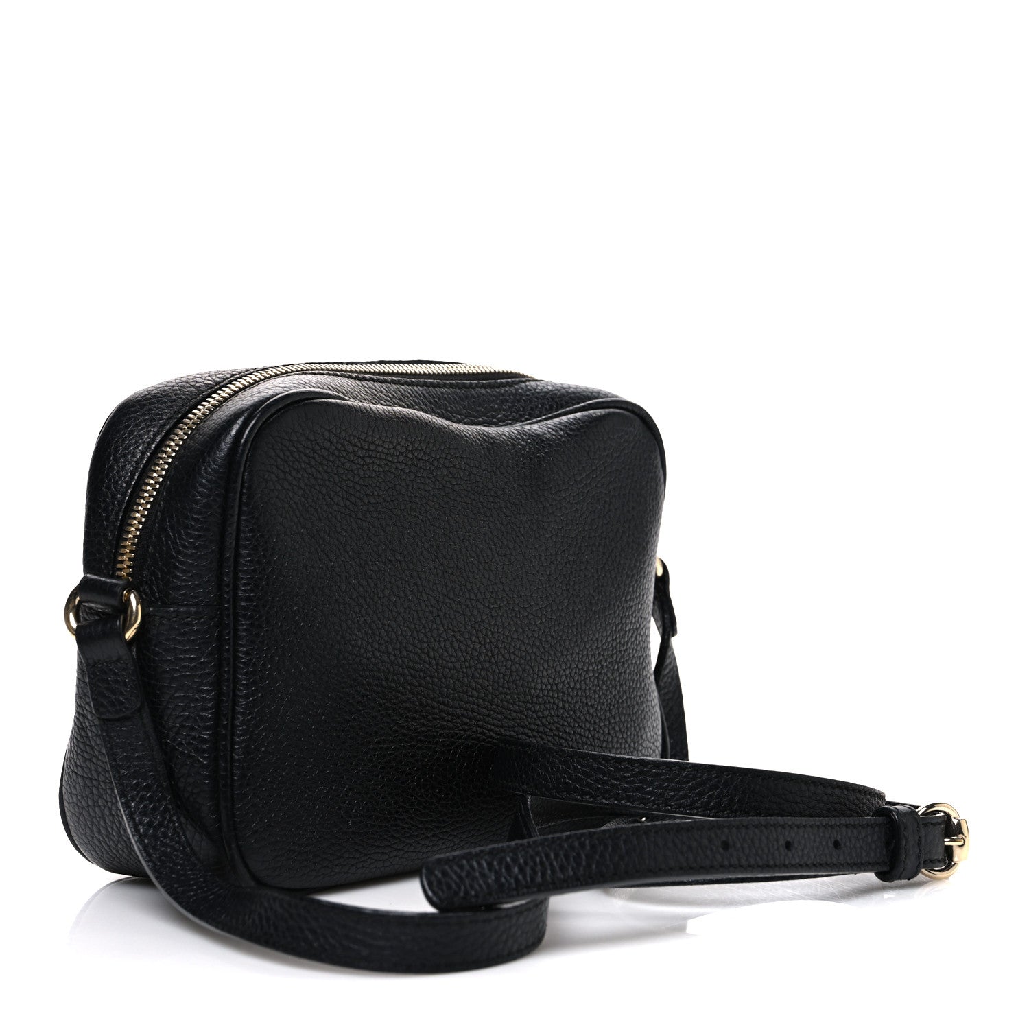 Gucci Pebbled Calfskin Small Soho Disco Bag Black 2 of 9