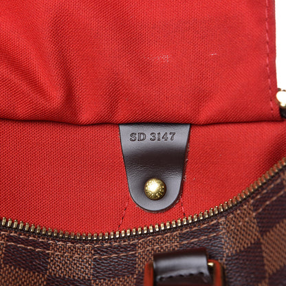 Louis Vuitton Damier Ebene Speedy Bandouliere 30 6 of 13