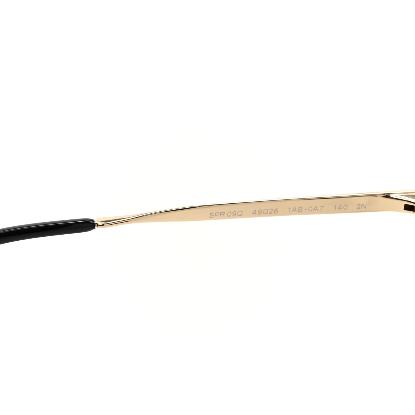 Acetate Cinema Sunglasses SPR 09Q Black