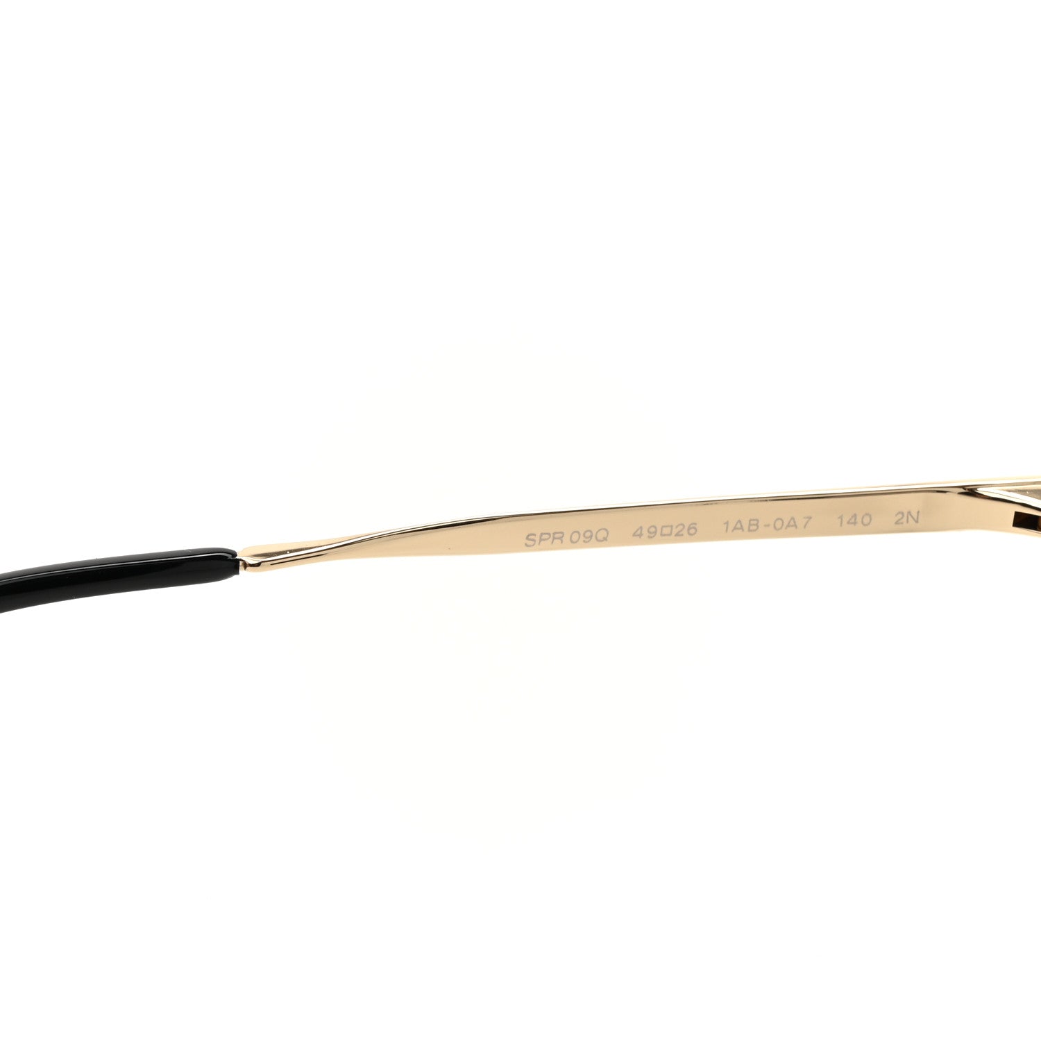 Prada Acetate Cinema Sunglasses SPR 09Q Black 5 of 7