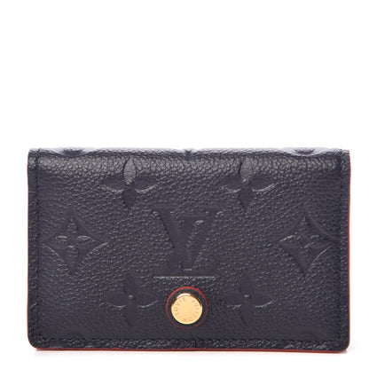 Louis Vuitton Empreinte Multicartes Marine Rouge 1 of 7
