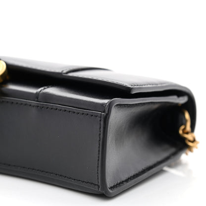 Balenciaga Shiny Box Calfskin Hourglass Chain Bag Black 9 of 10