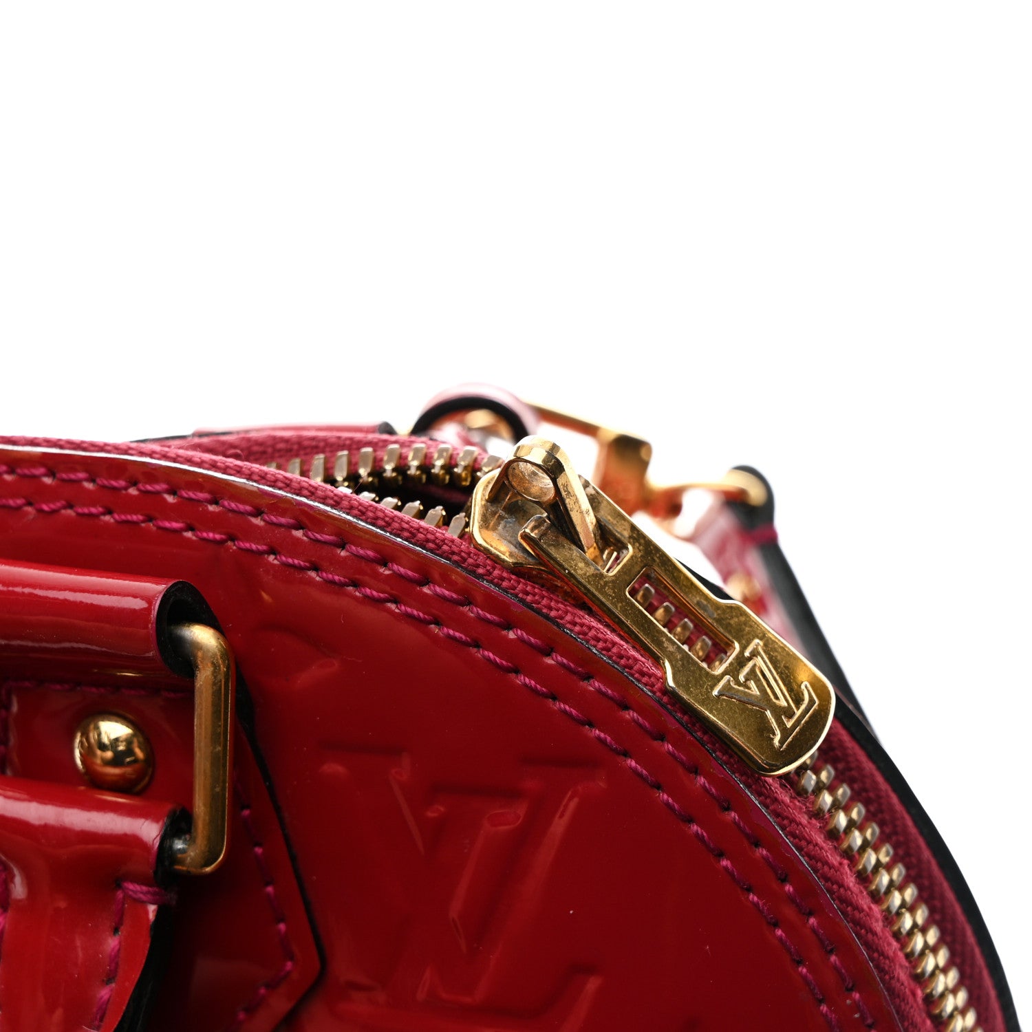 Louis Vuitton Vernis Alma BB Rose Indien 12 of 12