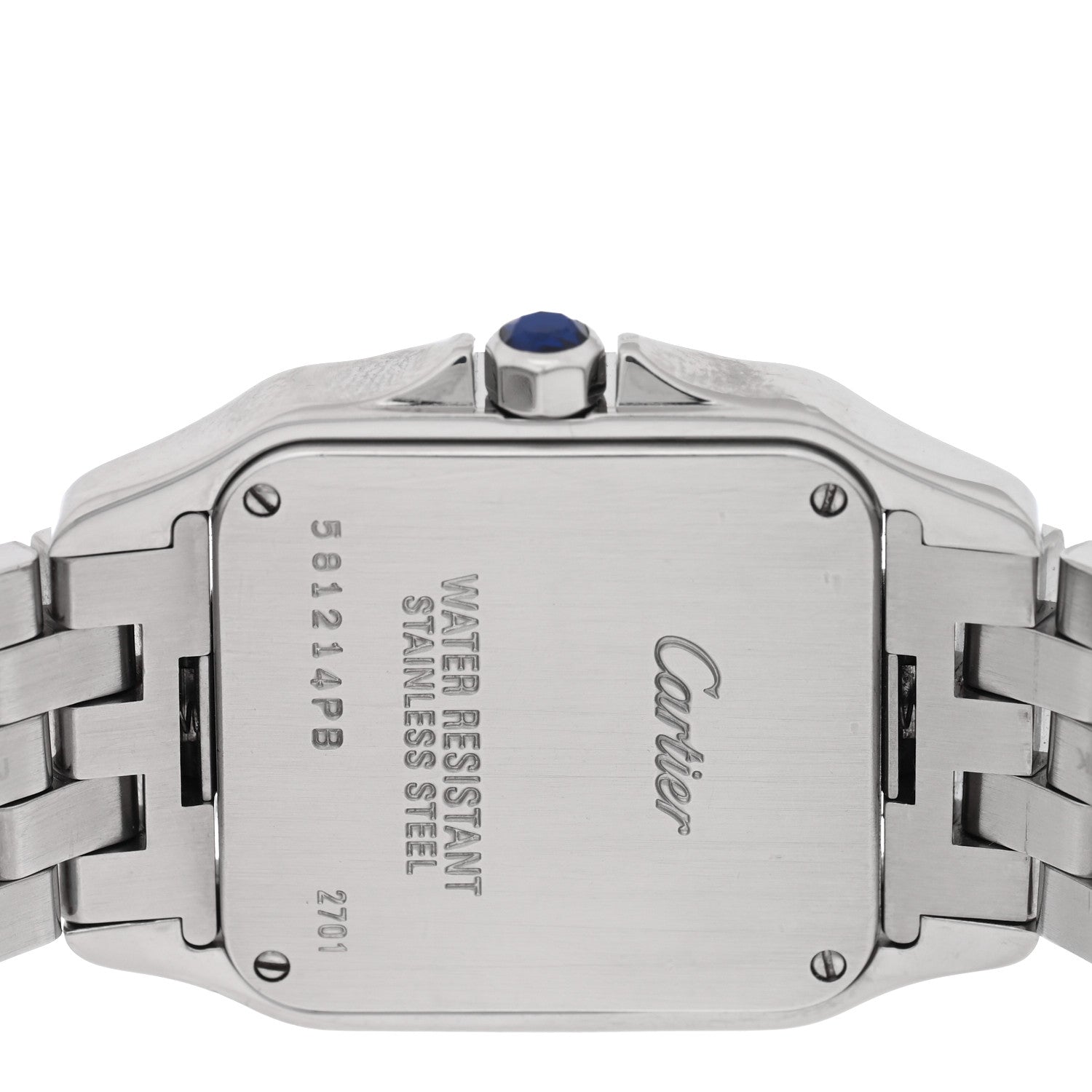 Cartier Stainless Steel 26mm Santos Demoiselle Quartz Watch 4 of 5