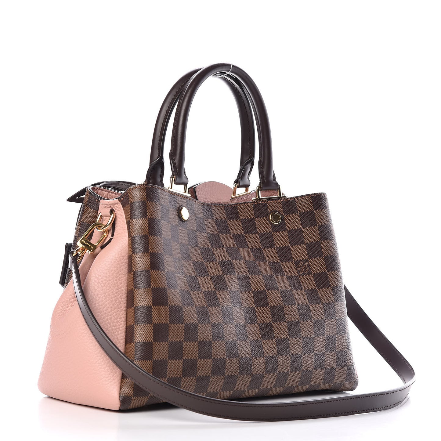 Damier Ebene Cuir Taurillon Brittany Magnolia