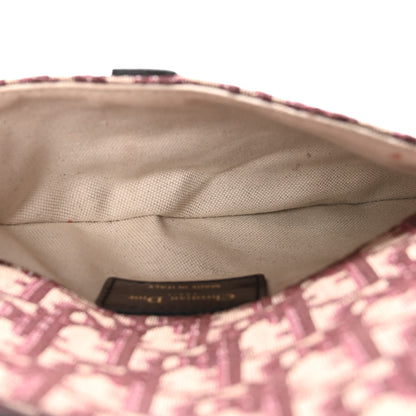 Christian Dior Oblique Saddle Belt Pouch Bordeaux 5 of 14