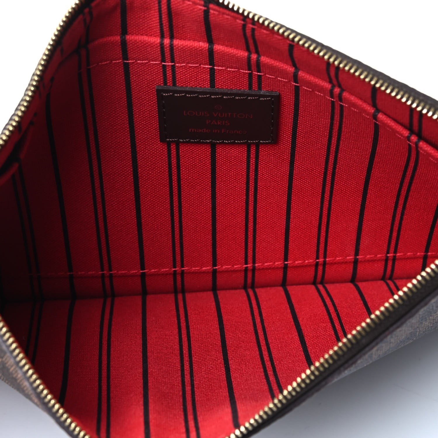 Louis Vuitton Damier Ebene Neverfull MM GM Pochette 4 of 4