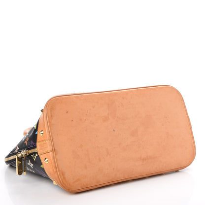 Louis Vuitton Monogram Multicolor Alma Black 4 of 13