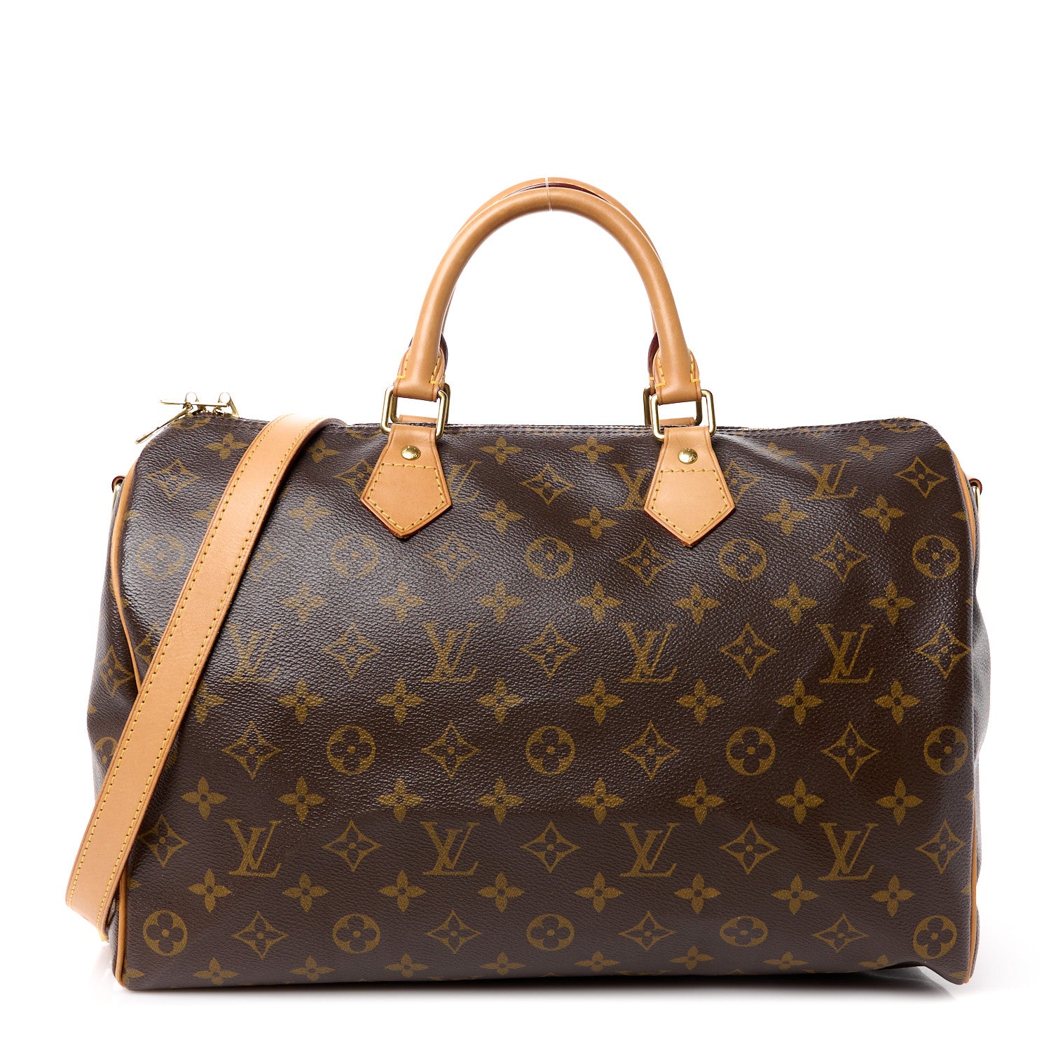 Louis Vuitton Monogram Speedy Bandouliere 35 1 of 13