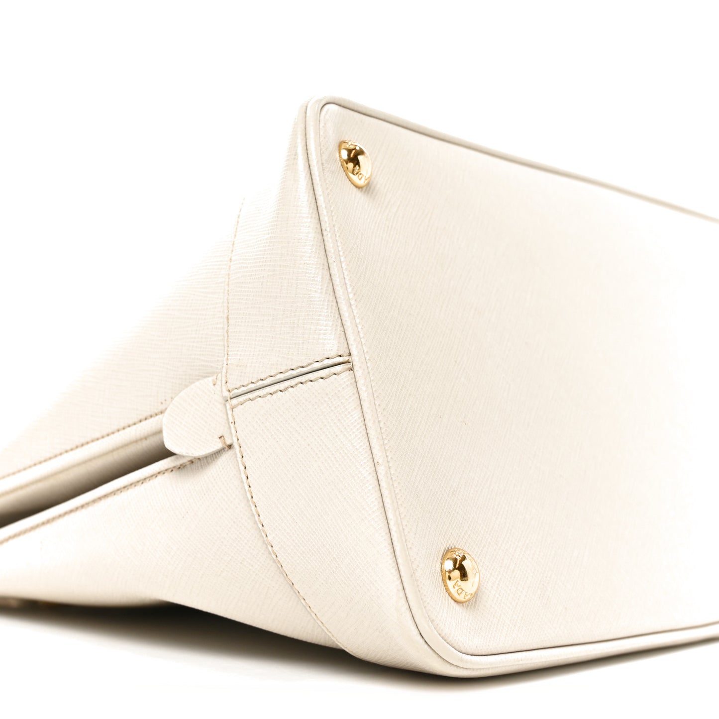 Saffiano Lux Open Promenade Tote Talco