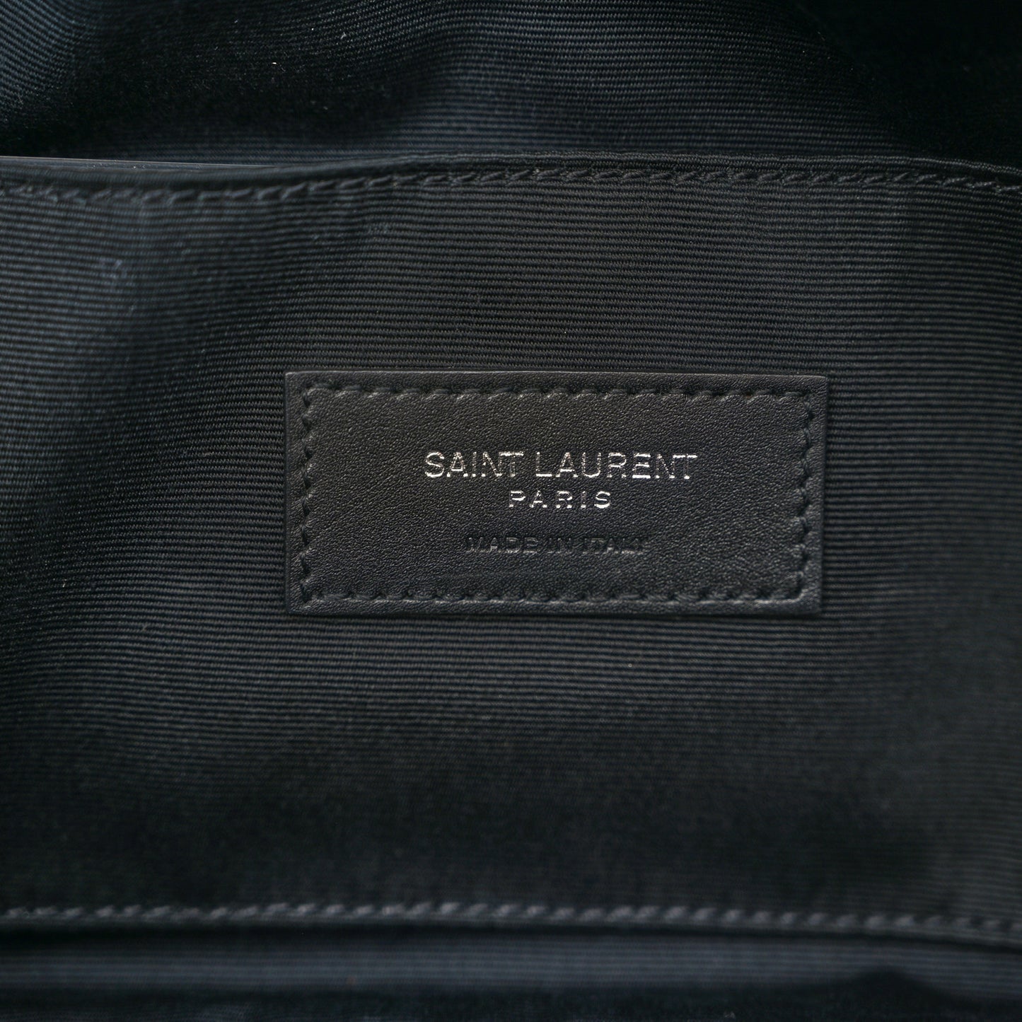 Canvas Monogram Belt Bag Black