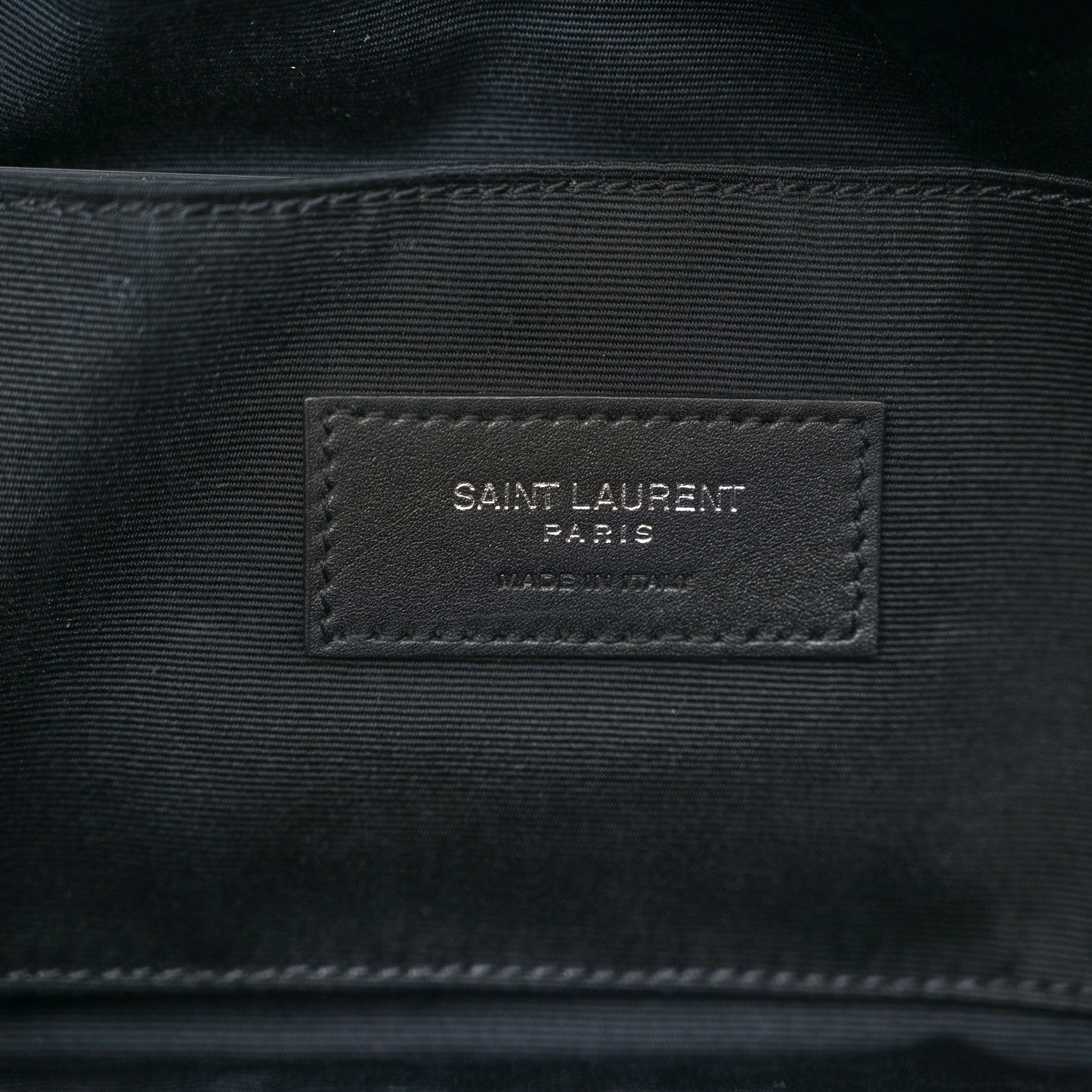 Saint Laurent Canvas Monogram Belt Bag Black 6 of 10