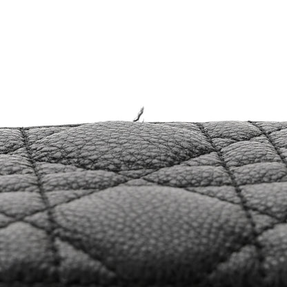 Christian Dior Supple Calfskin Cannage Caro Pouch with Chain Black 11 of 11