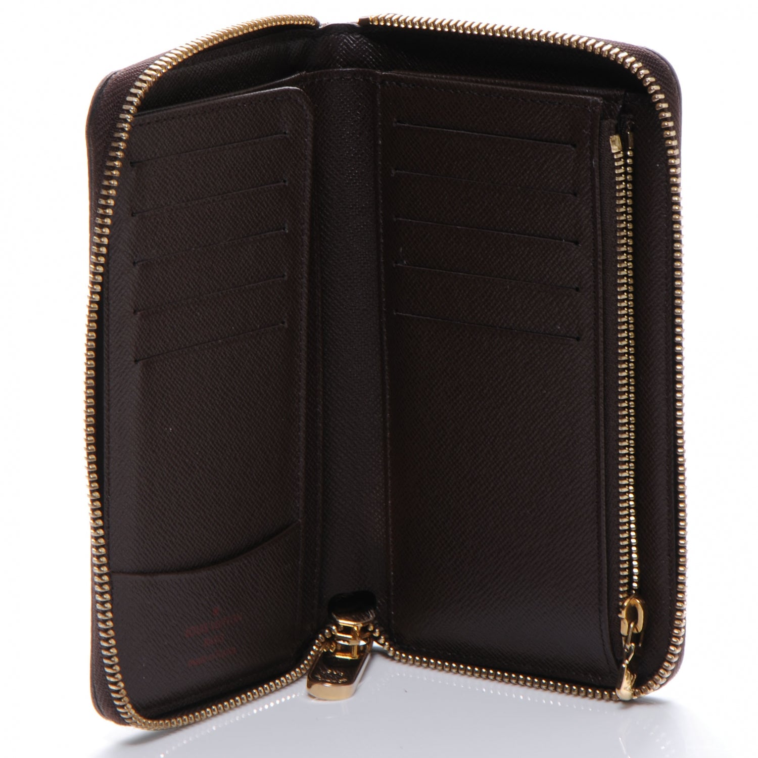 Louis Vuitton Damier Ebene Zippy Organizer Wallet 5 of 7