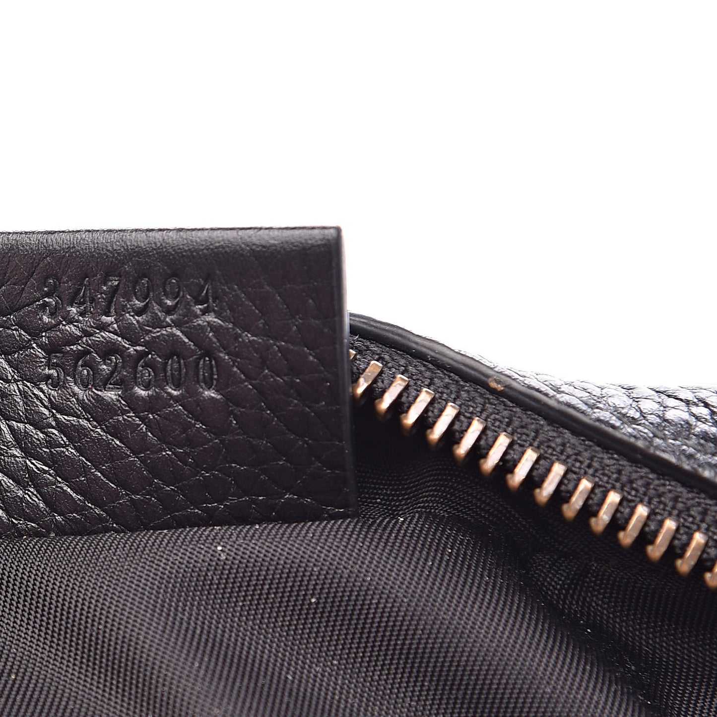 Pebbled Calfskin Mini Soho Disco Bag Black