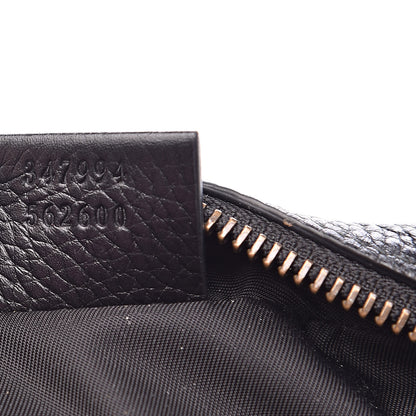 Gucci Pebbled Calfskin Mini Soho Disco Bag Black 7 of 9