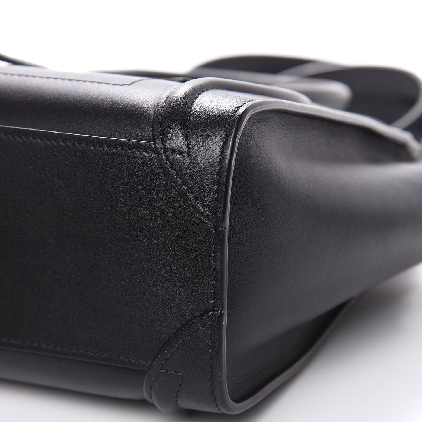 Smooth Calfskin Nano Luggage Black