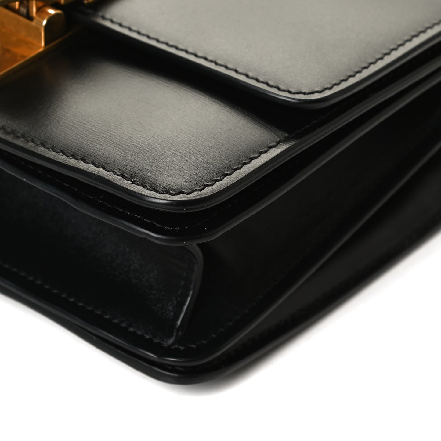 Box Calfskin Small Classic Box Flap Bag Black