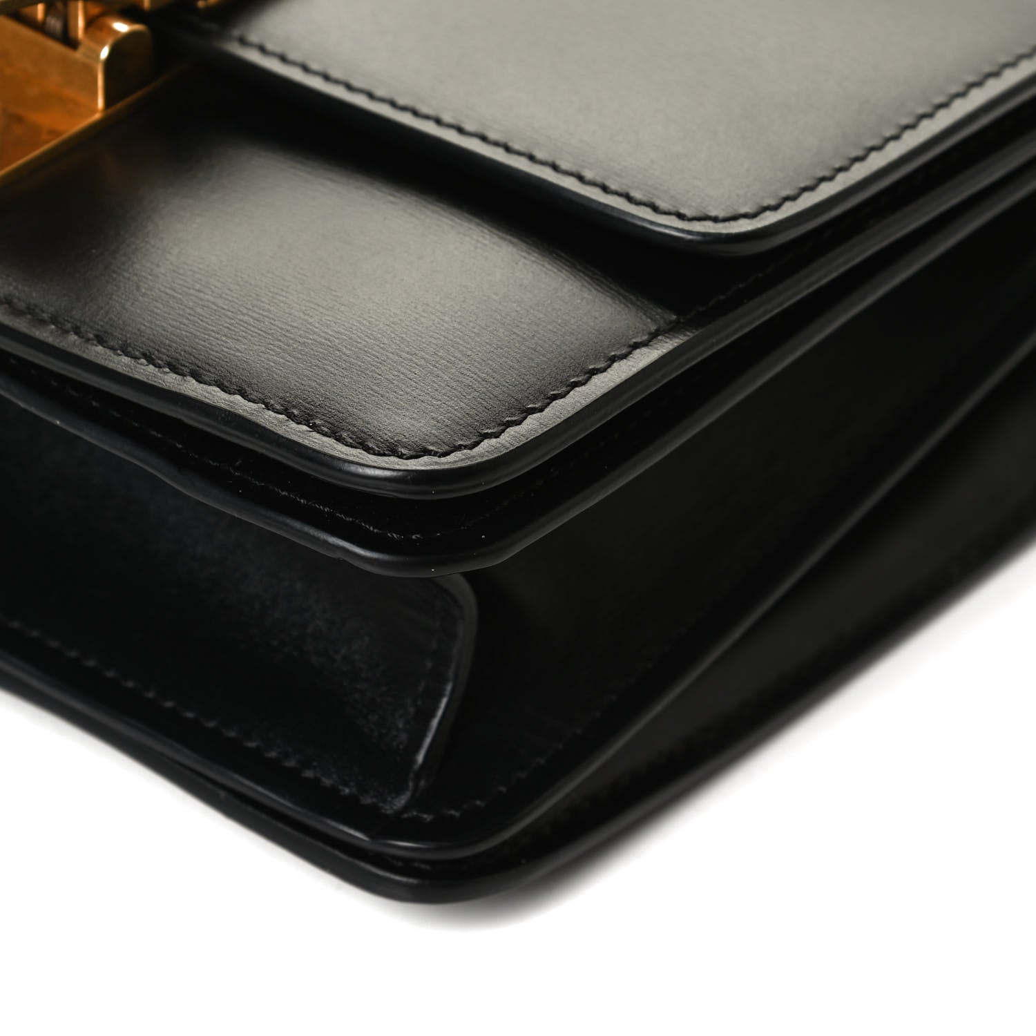 Celine Box Calfskin Small Classic Box Flap Bag Black 11 of 14